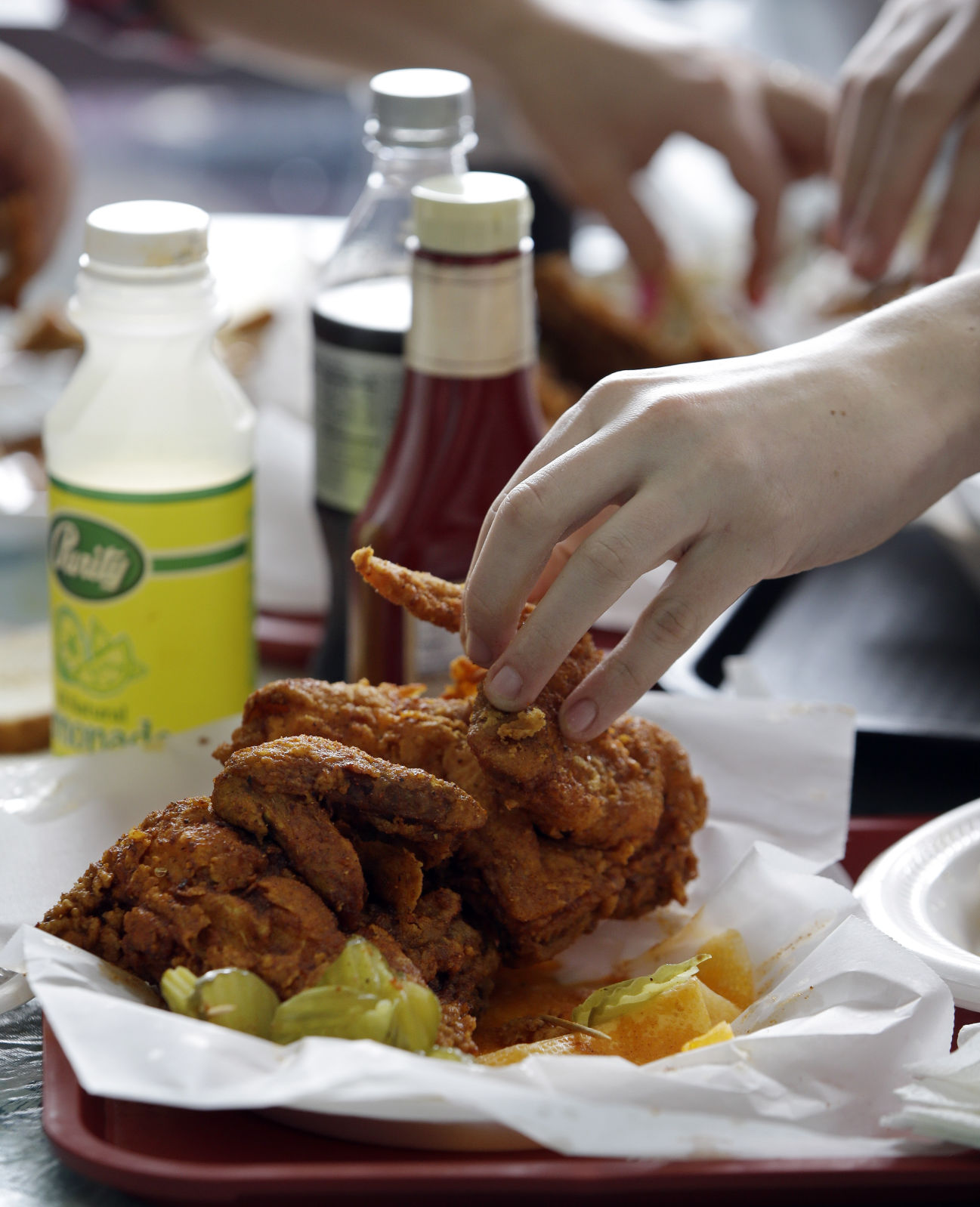 Tennessee: Nashville hot chicken